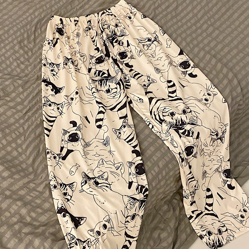 Women'S Fashion Trousers - Pantaloni da casa per esterni per