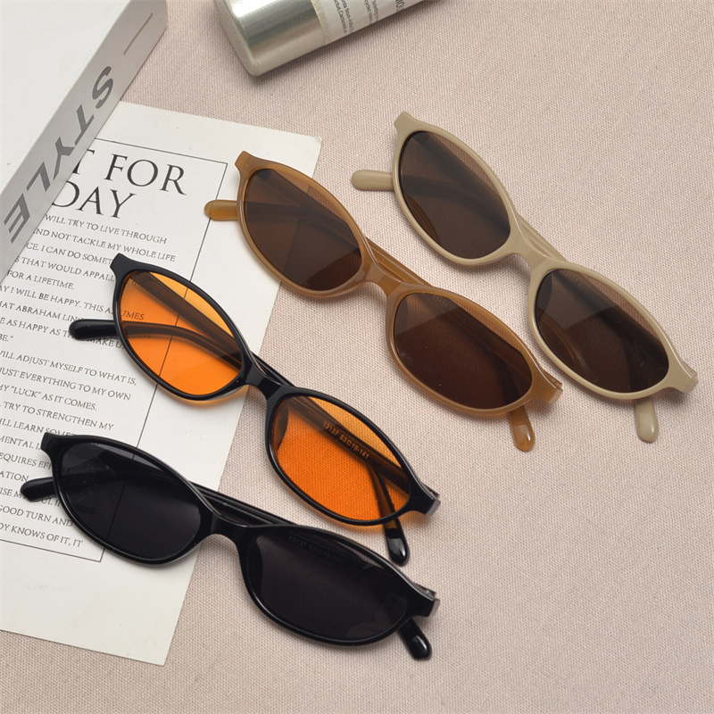 Women'S Fashion Eyeglasses - Nuovi Occhiali da Sole Ovali Retrò