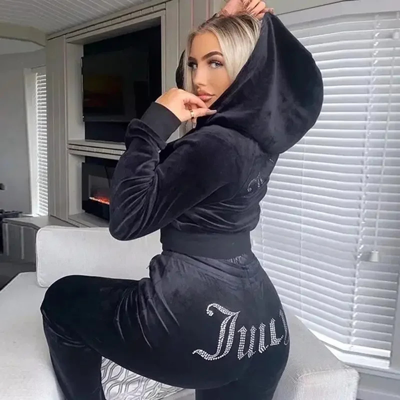 Women'S Fashion Hoodie - 2025 Nuovo Inverno Juicy Coutoure Tuta