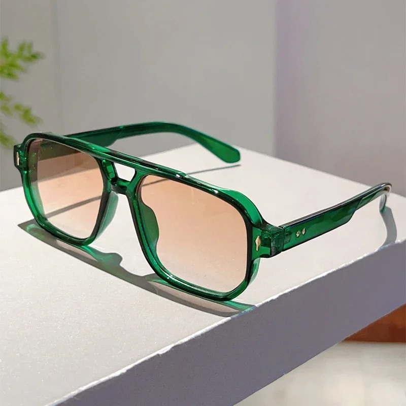 Women'S Fashion Eyeglasses - Nuovi Occhiali da Sole Quadrati Vintage