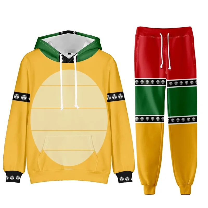 Women'S Fashion Hoodie - l2025l Nuovo Cosplay Super Brothers Bowser