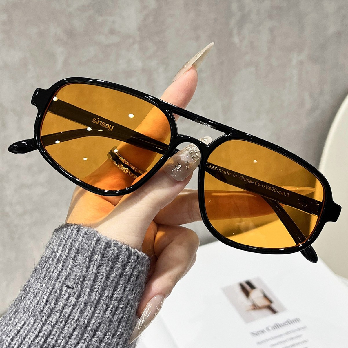 Women'S Fashion Eyeglasses - Nuovi Occhiali da Sole Ovali Retrò