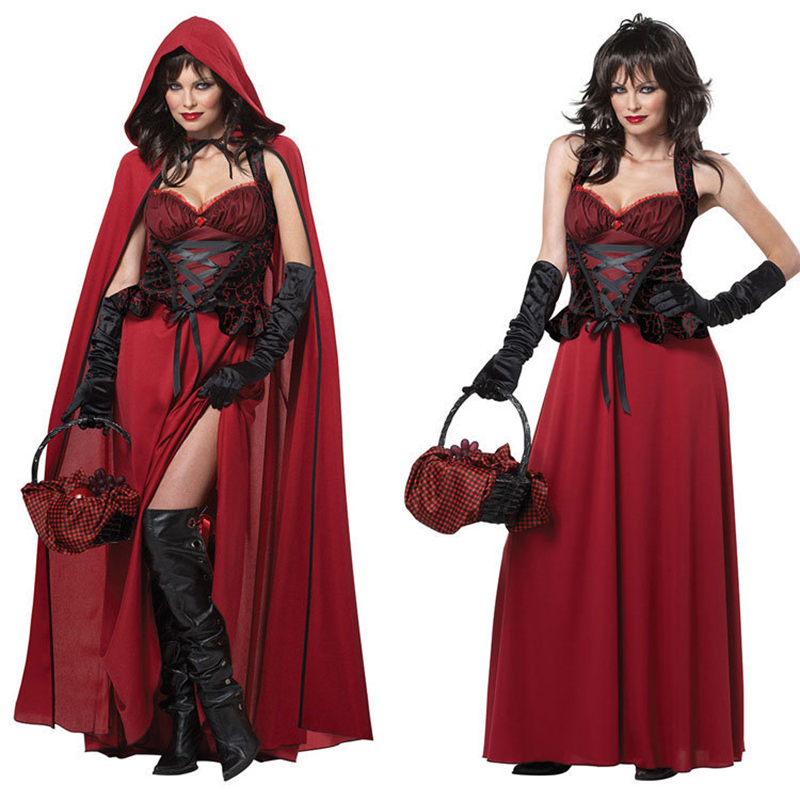 Women Fashion Reddit - Cappuccetto Rosso per donna Costume Deluxe