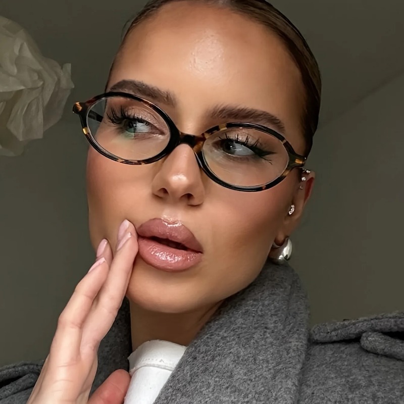Women'S Fashion Reading Glasses - Occhiali da Sole Ovali Vintage Donna,