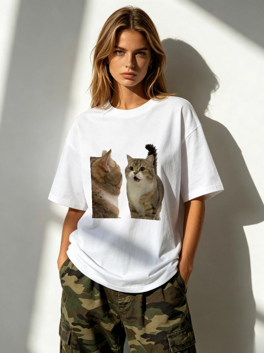 Women'S Fashion Quick Delivery - T-Shirt con Spedizione Rapida, Consegna Veloce,