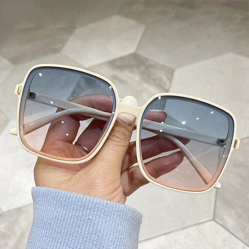 Women'S Fashion Reading Glasses - Occhiali da Sole Vintage Oversize Quadrati