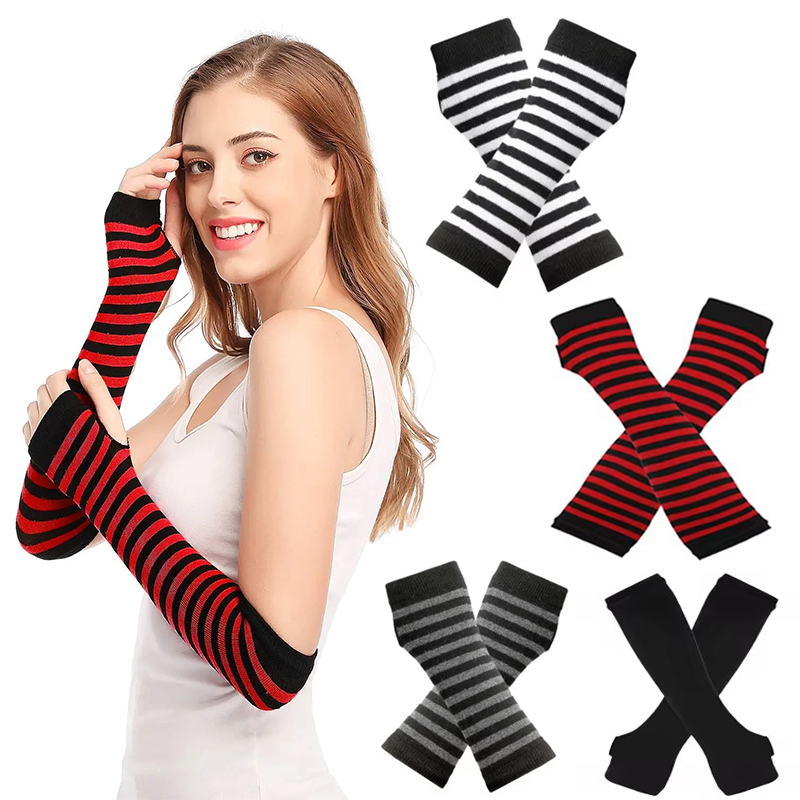 Women'S Fashion Gloves - Guanti Lunghi da Donna Y2K per