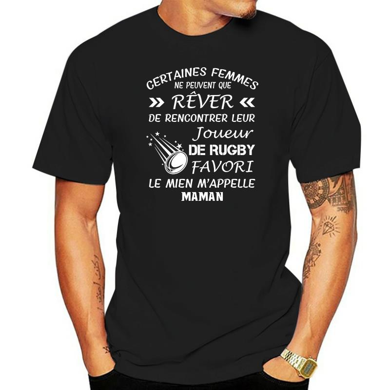 Women'S Fashion Rugby Shirt - MAMAN RUGBY T-shirt da uomo e