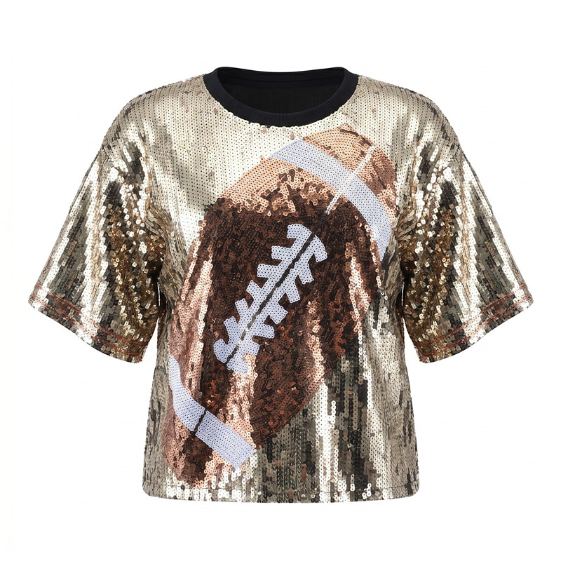 Women'S Fashion Rugby Shirt - Nuova Moda Estiva: T-shirt da Donna