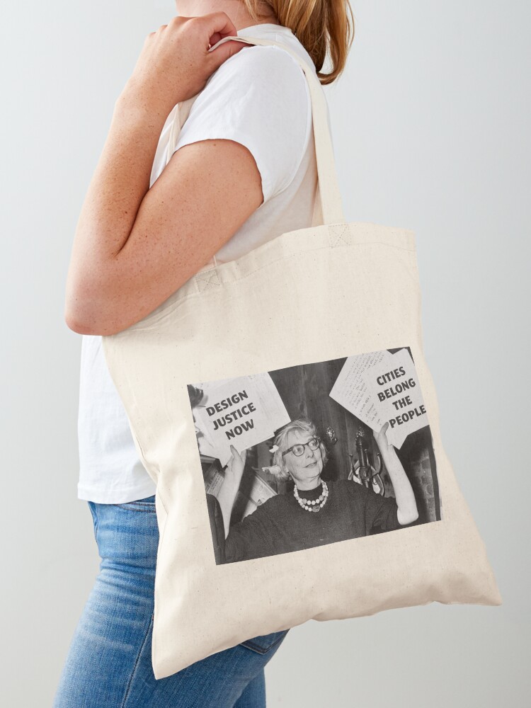 Women Fashion Now - Jane Jacobs Design Justice Now Tote