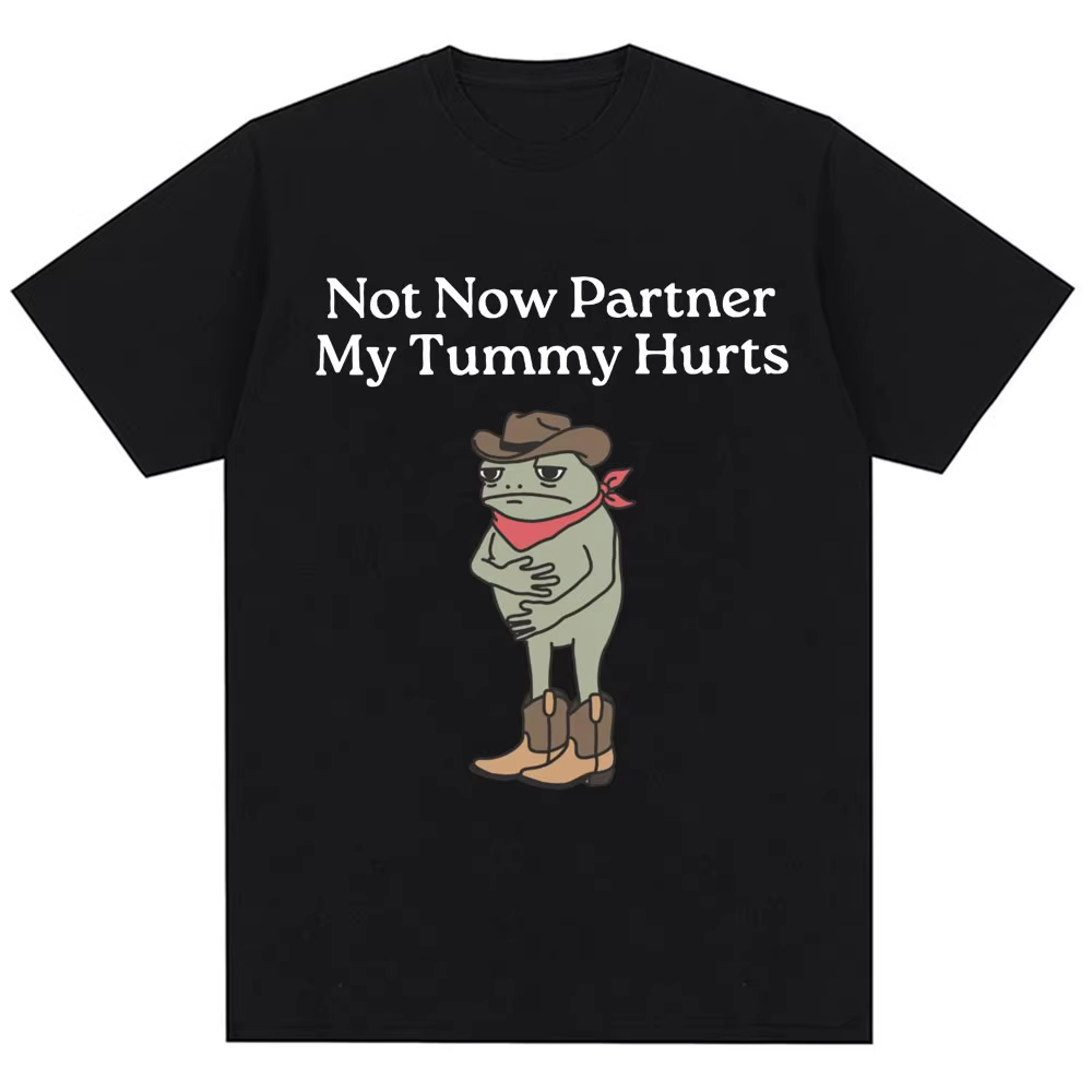 Women Fashion Now - T-shirt 'Non adesso, partner, mi fa