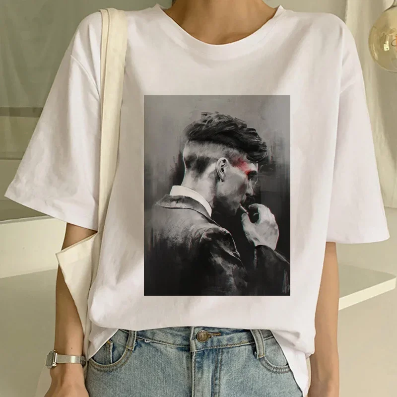 Women'S Fashion Peaky Blinders - Harajuku Peaky Blinder Magliette da donna