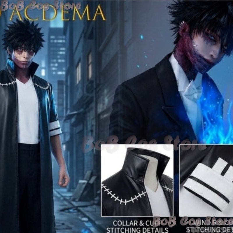 Women'S Fashion Gloves - Costume Cosplay My Acdeia Dabi, Giacca