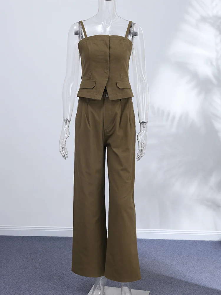 Completo da donna Y2K con top  - Women Fashion Jeans Top recensione e prezzo