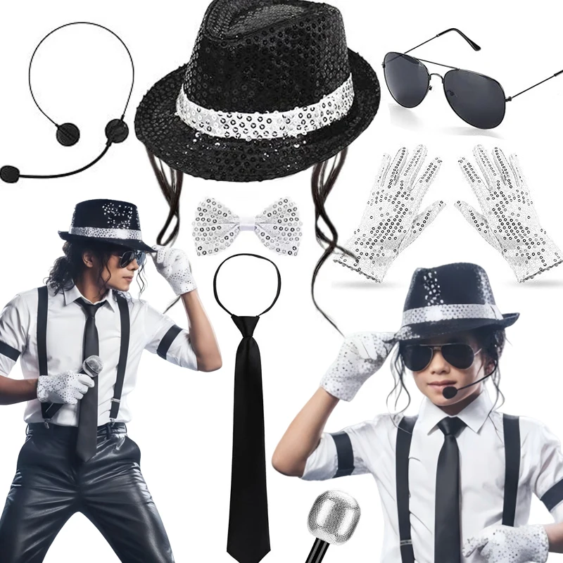 Set Costume Michael Jackson An - Women'S Fashion Gloves recensione e prezzo