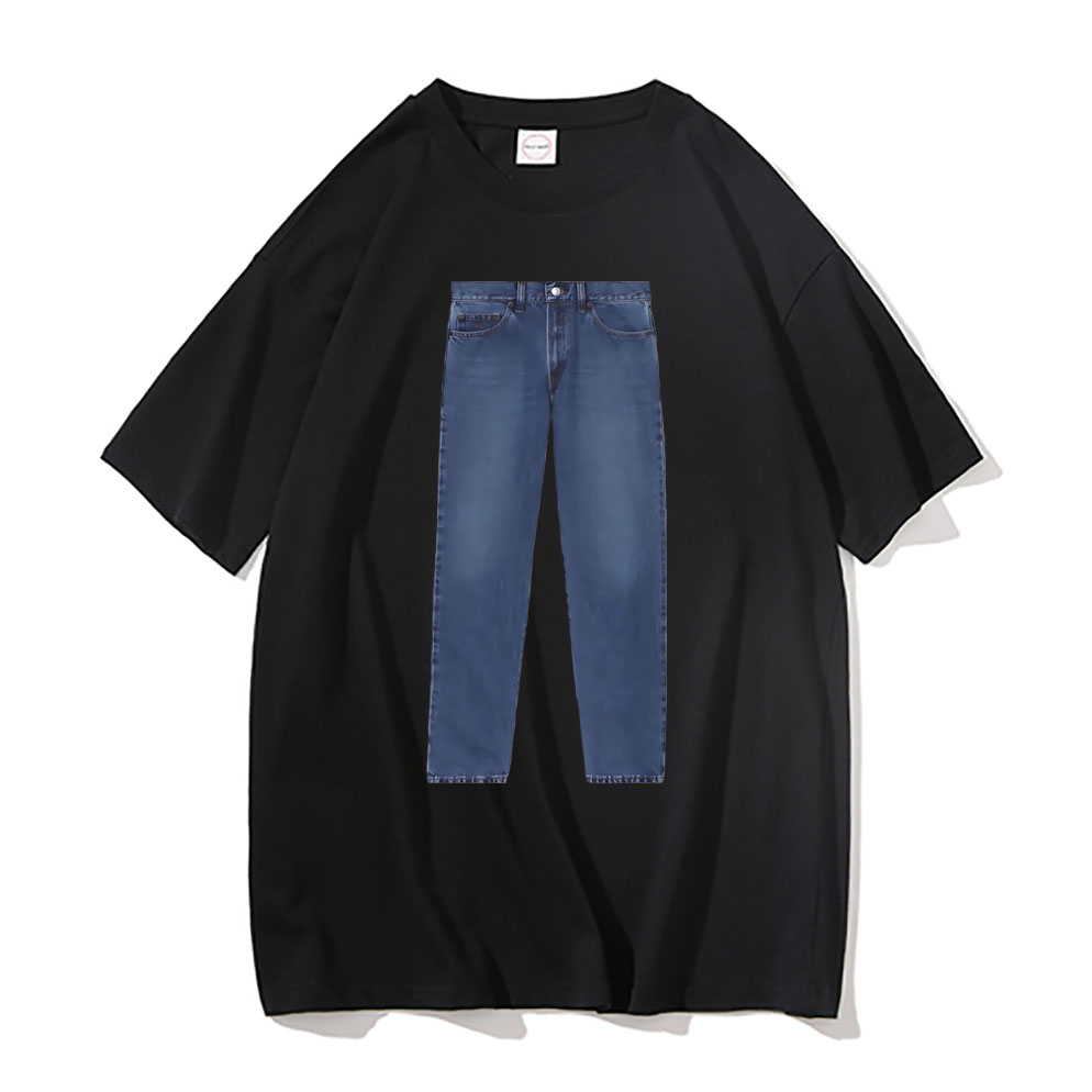 Divertente Jeans Scherzo Meme  - Women Fashion Jeans Top recensione e prezzo