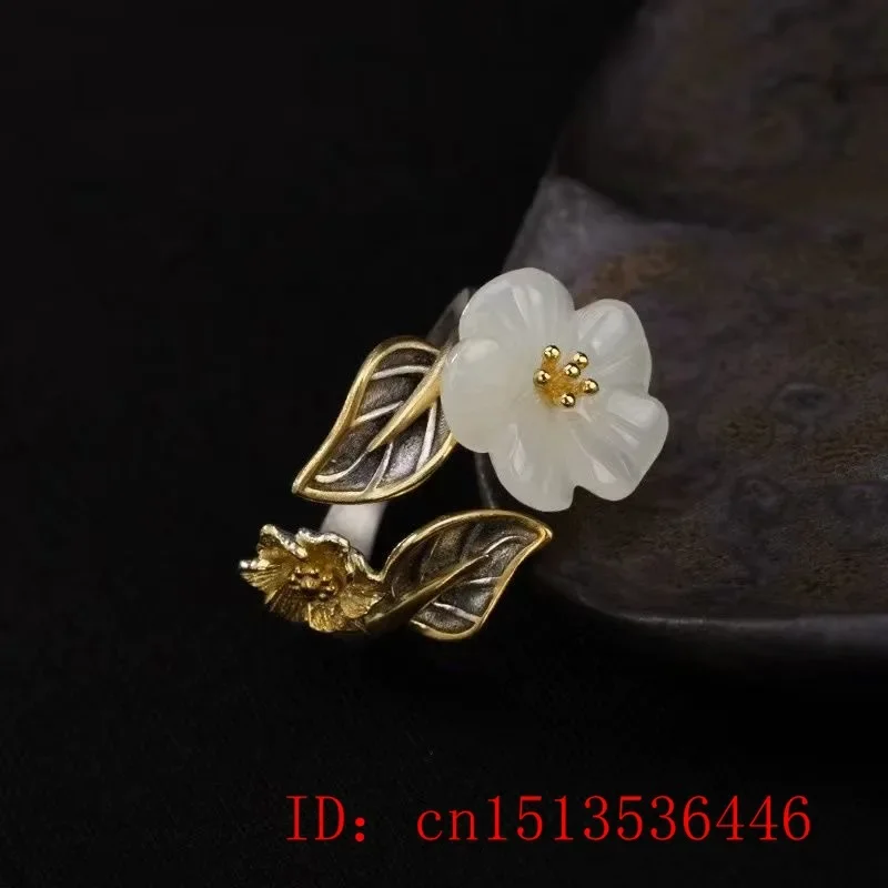925 Argento Bianco Hetian Giad - Women Fashion Rings recensione e prezzo