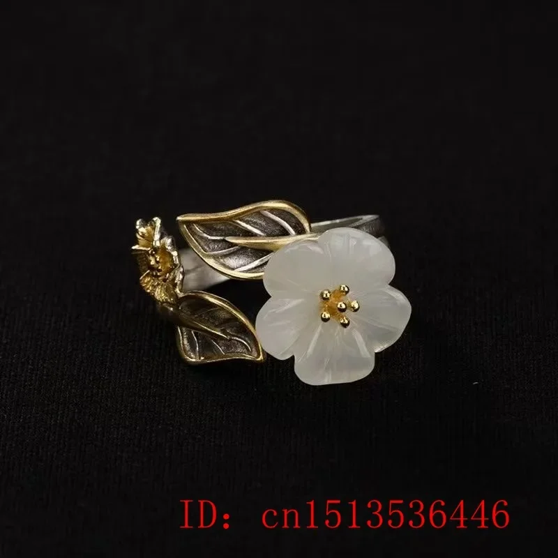 925 Argento Bianco Hetian Giad - Women Fashion Rings recensione e prezzo