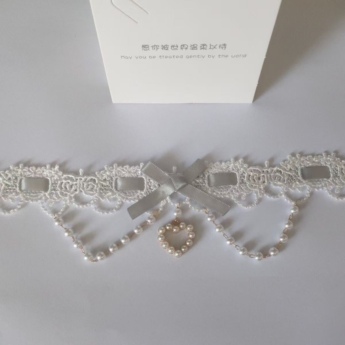 Collana Sweet Lolita con Perle - Women Fashion Photoshoot recensione e prezzo