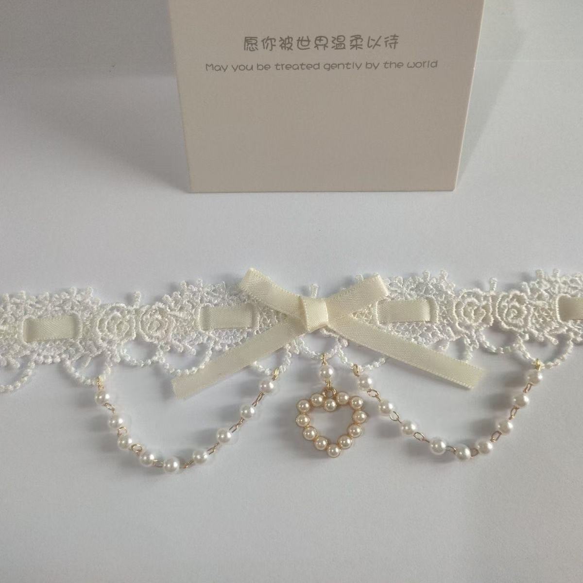 Collana Sweet Lolita con Perle - Women Fashion Photoshoot recensione e prezzo