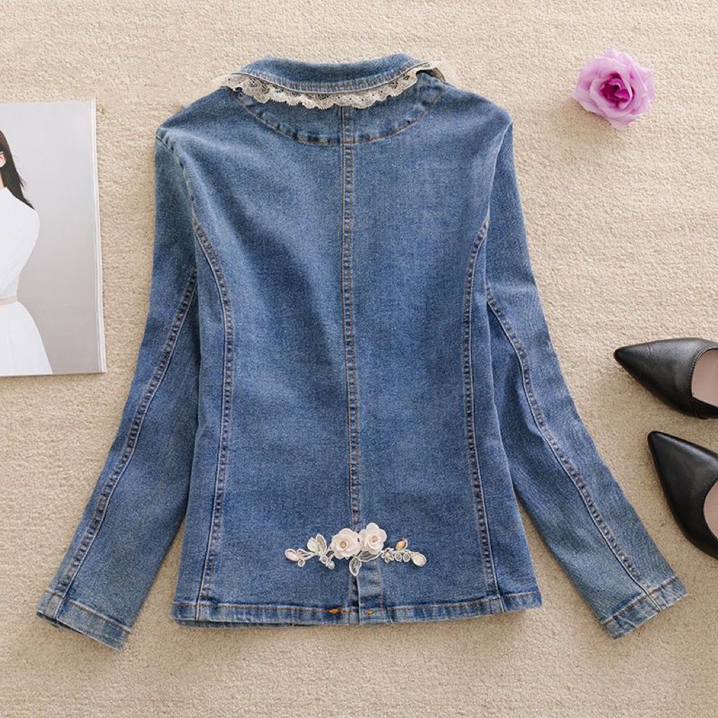 Giacca di Jeans da Donna con C - Women Fashion Jeans Top recensione e prezzo