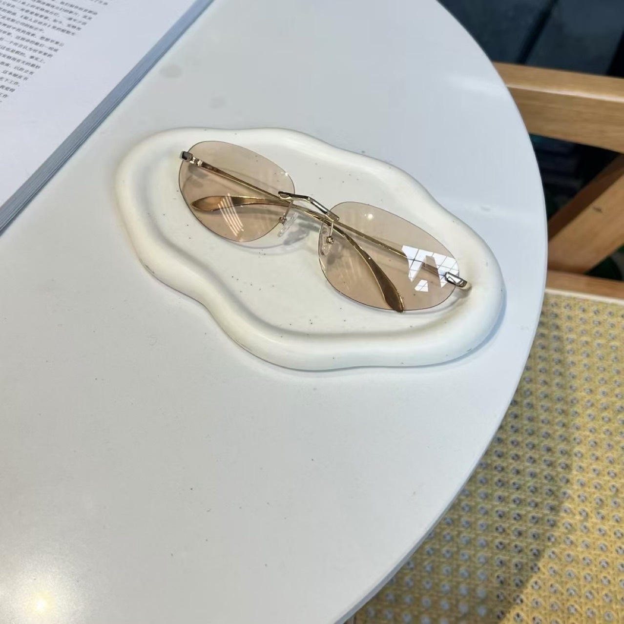Tonalità senza montatura UV400 - Women'S Fashion Eyeglasses recensione e prezzo