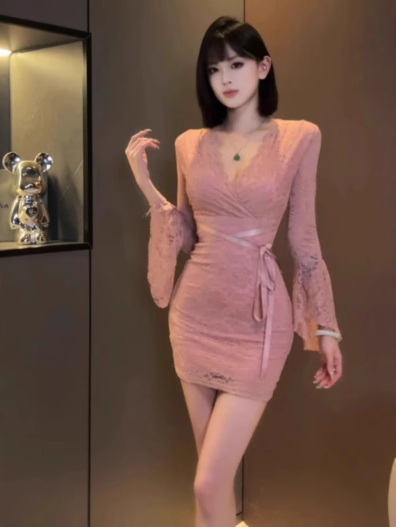 Abito sexy con maniche a campa - Women Fashion Dress Names recensione e prezzo