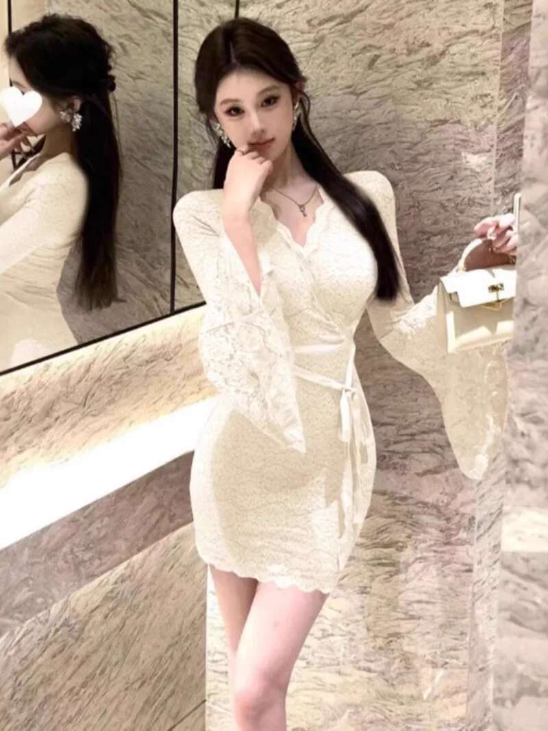 Abito sexy con maniche a campa - Women Fashion Dress Names recensione e prezzo
