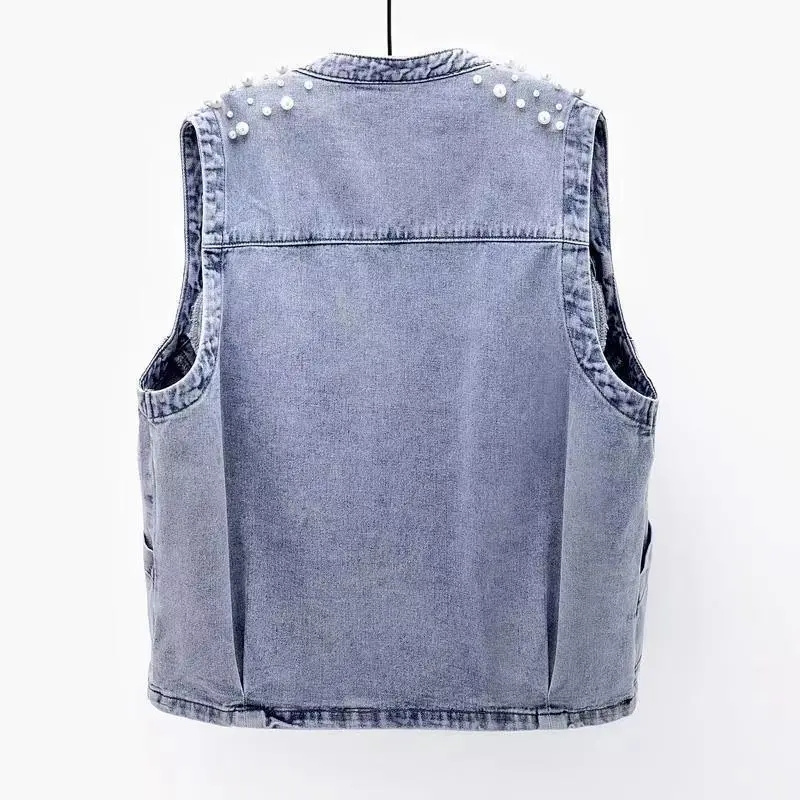 2023 nuova estate donna gilet  - Women Fashion Jeans Top recensione e prezzo