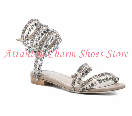 Sandali piatti da donna con ci - Women'S Fashion Q recensione e prezzo