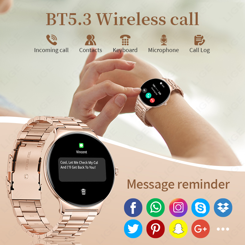 2025True AMOLED Smart Watch La - Women'S Day Fashion Show recensione e prezzo