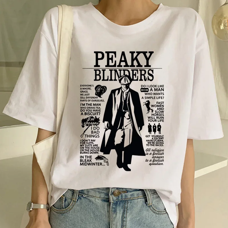 Magliette da donna Harajuku Pe - Women'S Fashion Peaky Blinders recensione e prezzo