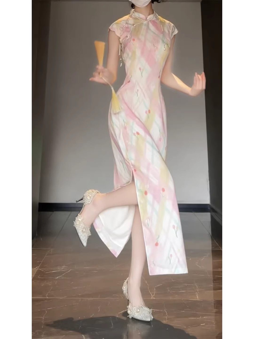 Abito Cheongsam Moderno in Sti - Floral Summer Dress recensione e prezzo