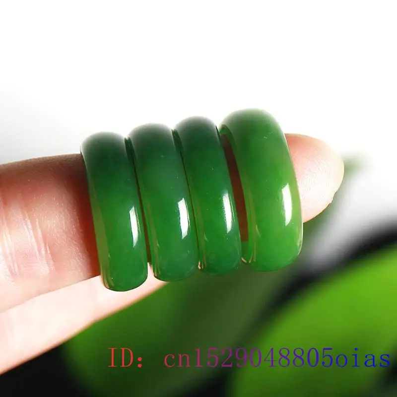 Anello di giada Hetian verde n - Women Fashion Rings recensione e prezzo