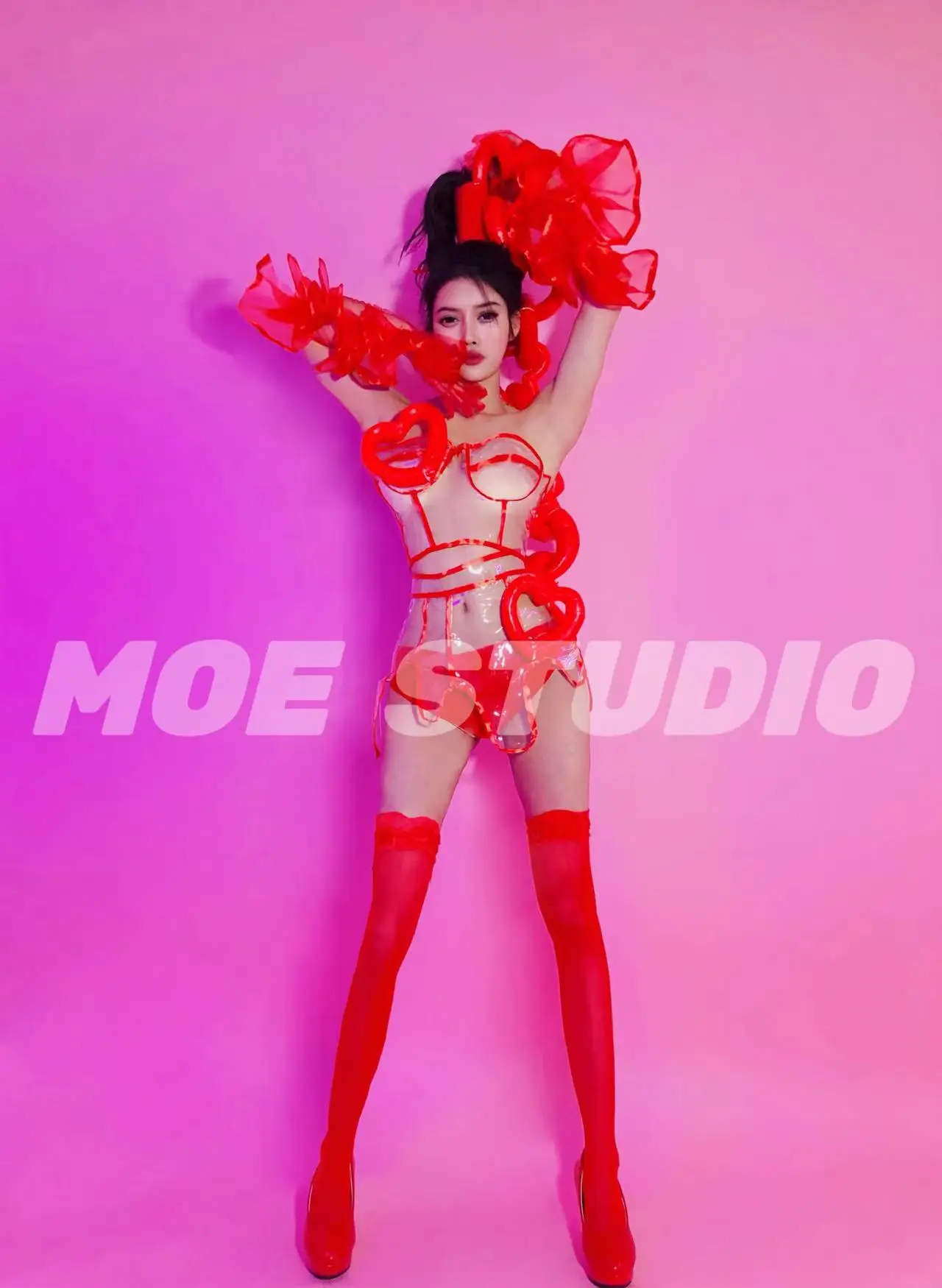 Nuovo Set Sexy in Pelle Traspa - Women'S Day Fashion Show recensione e prezzo