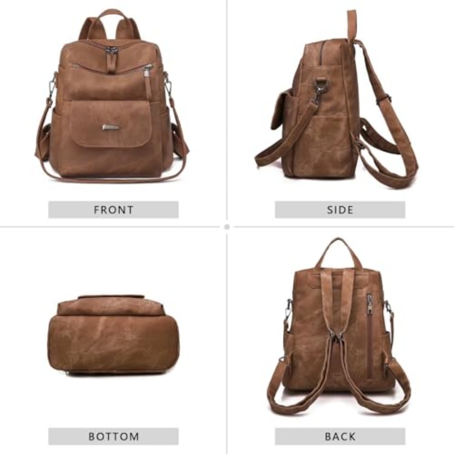 Zaino in Pelle PU per Donne, B - Women Fashion Designer recensione e prezzo